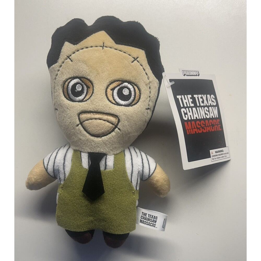 Texas Chainsaw Massacre Leatherface Plush Toy Smiling 8”Doll by Kidrobot Phunny